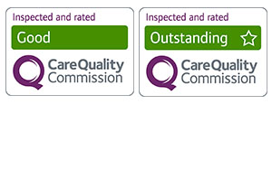 Graphic showing example 'rated by CQC' images Graphic showing example 'rated by CQC' images